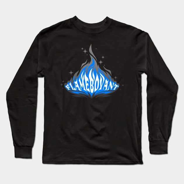 Flameboyant (Demiboy) Long Sleeve T-Shirt by eranfowler